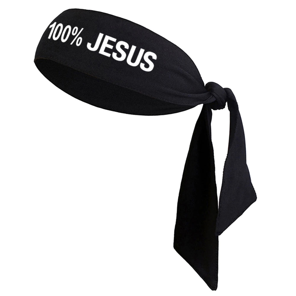 FaithField Headband : 100% Jesus