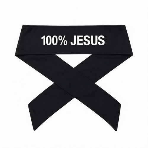 FaithField Headband : 100% Jesus