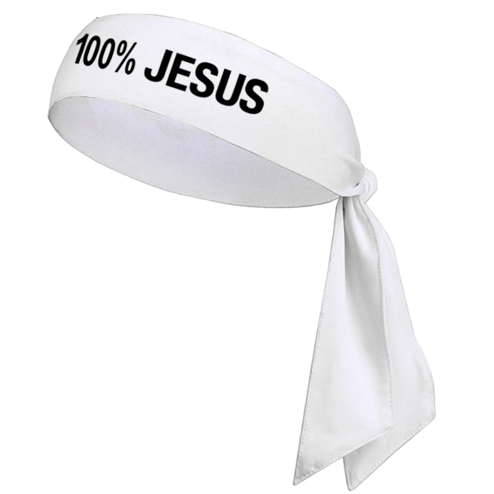FaithField Headband : 100% Jesus